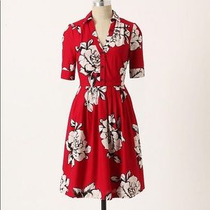 Anthropologie Dagmar Floral Dress